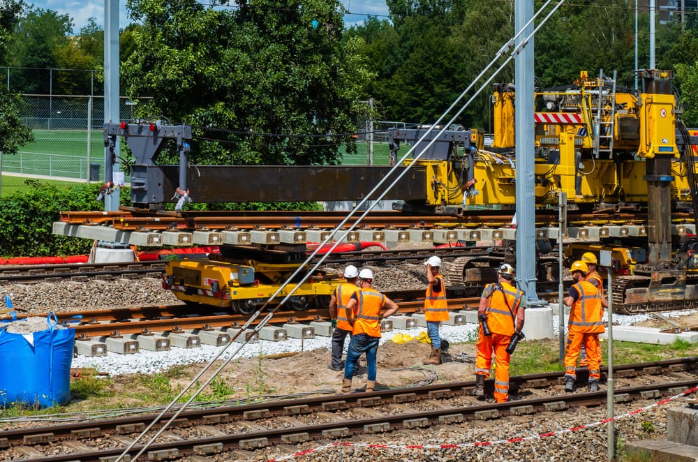 Chantiers de renouvellement de voies